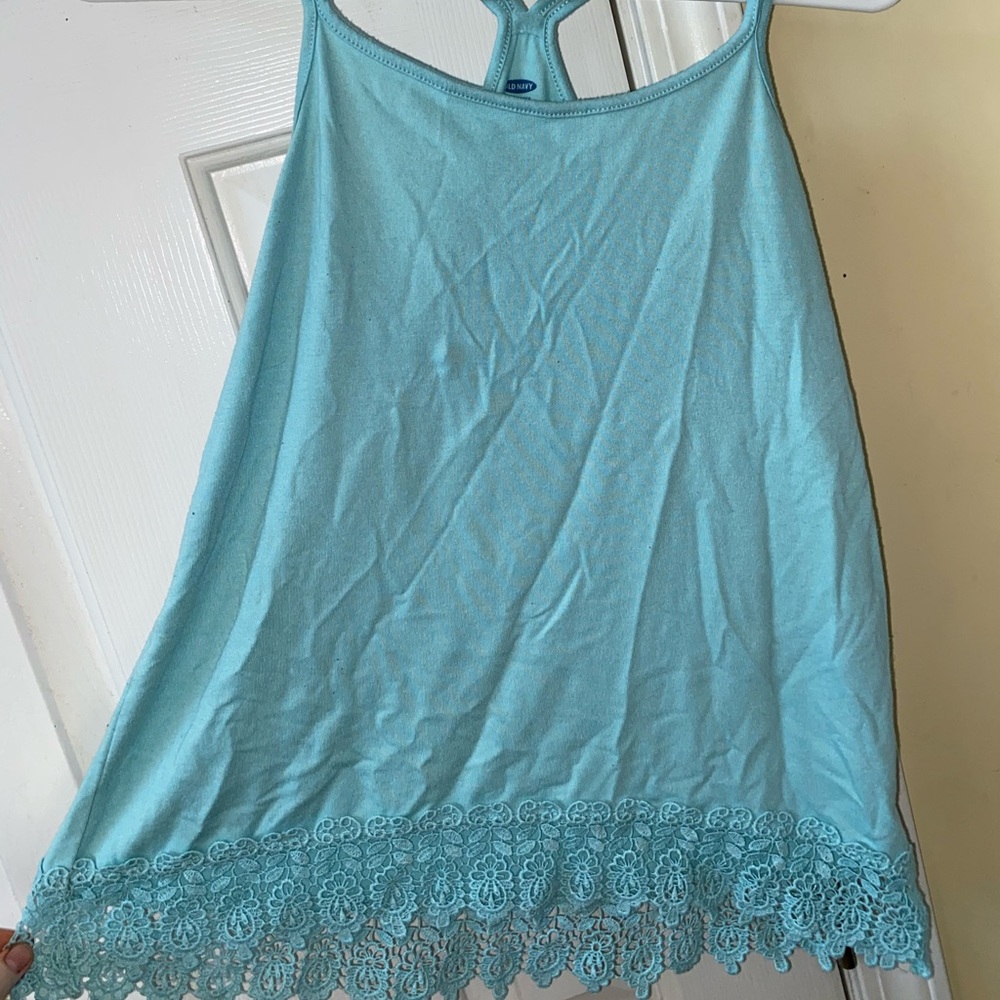 Blue Old Navy tank top